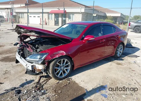 2011 Lexus Is 250 from USA, damaged, VIN JTHCF5C26B5049262